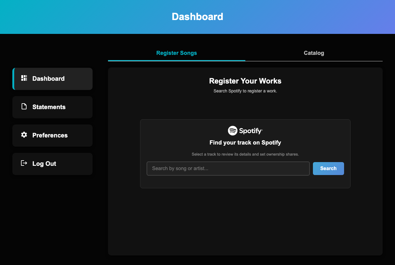 Rightstune client portal dashboard after onboarding